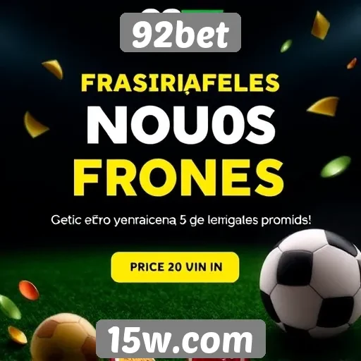 Promoções disponíveis no 92bet para novos jogadores